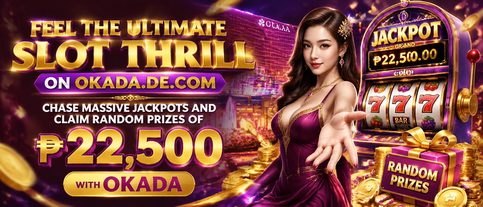 OKADA slot game preview two